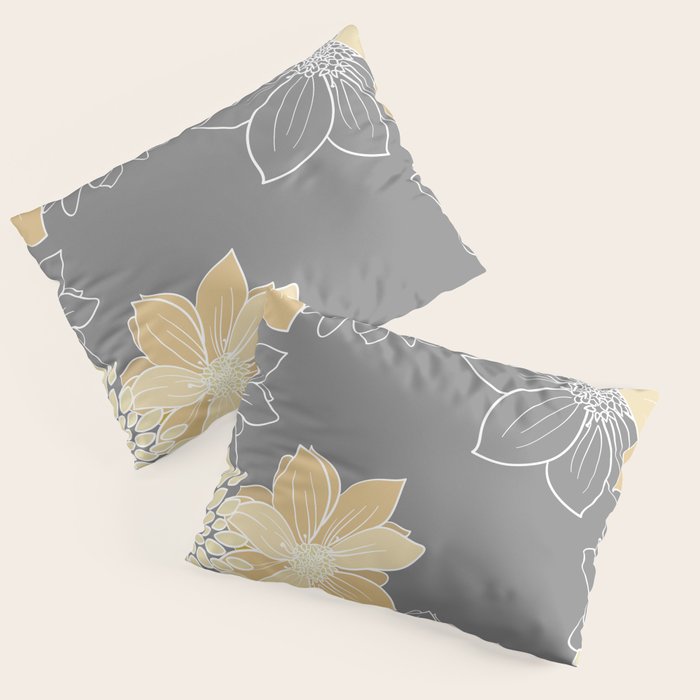 Livia Floral Print Pillow Sham Gallery Image 3