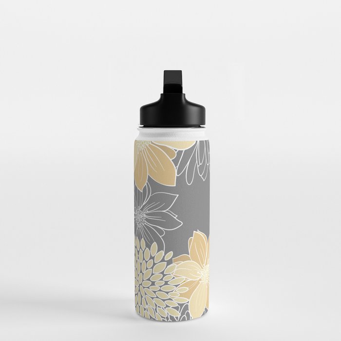Livia Floral Print Water Bottle Gallery Image 3