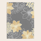 Livia Floral Print Poster Gallery Image 4