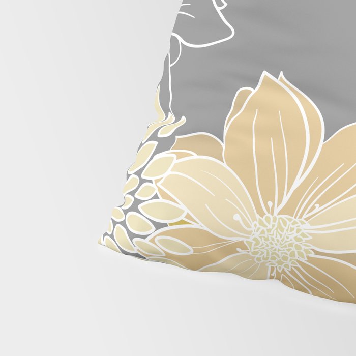 Livia Floral Print Pillow Sham Gallery Image 4