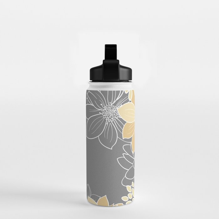 Livia Floral Print Water Bottle Gallery Image 2