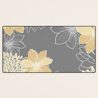 Livia Floral Print Desk Mat Gallery Image 3