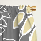 Livia Floral Print Window Curtain Gallery Image 2