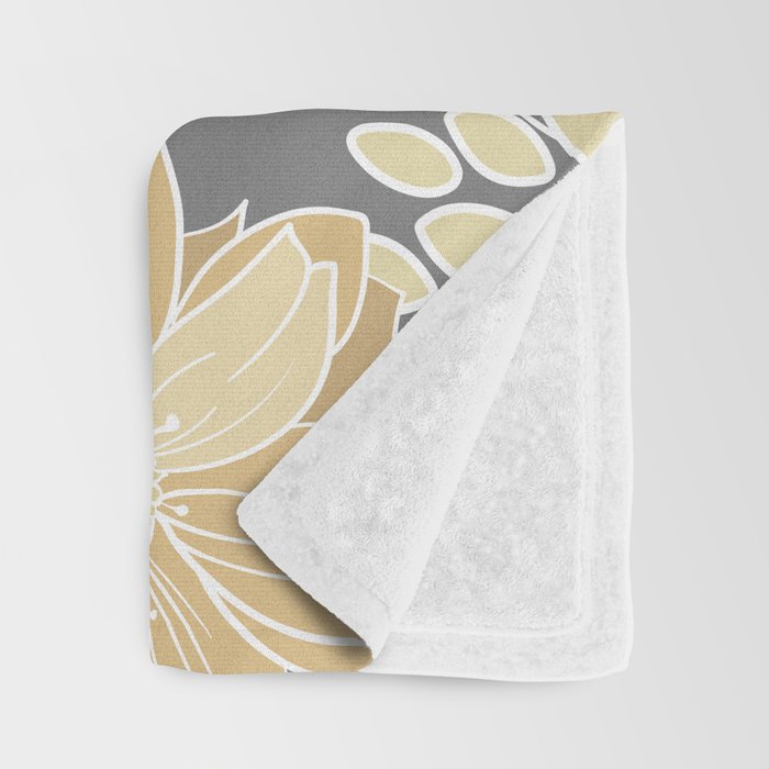 Livia Floral Print Throw Blanket Gallery Image 3