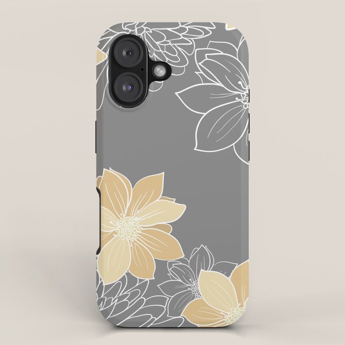 Livia Floral Print iPhone Case Gallery Image 1