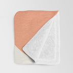 Sun Arch Double - Coral Throw Blanket Gallery Image 3