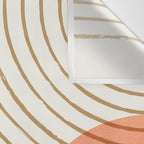 Sun Arch Double - Coral Wall Tapestry Gallery Image 3