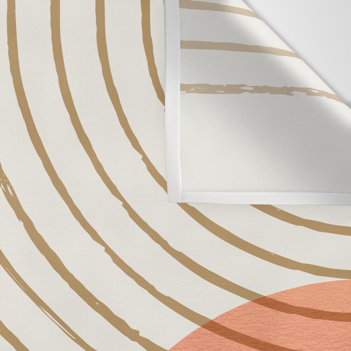 Sun Arch Double - Coral Wall Tapestry Gallery Image 3