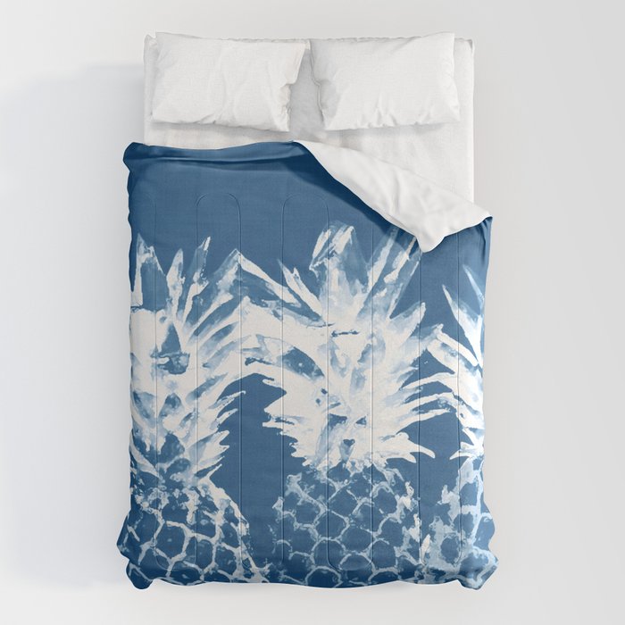 Pineapple blues Comforter Gallery Image 6