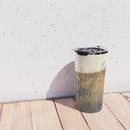Golden - Beach vegetation at sunset - Botanic, nature and golden light Travel Mug Gallery Image 4