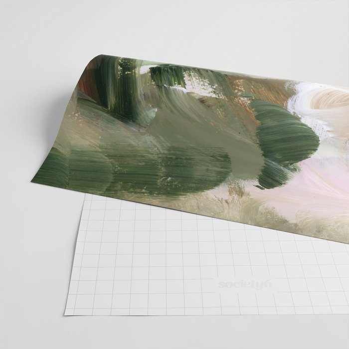 Sage green and beige vol.4.1 Wrapping Paper Gallery Image 2