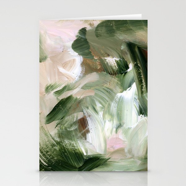 Sage green and beige vol.4.1 Stationery Card Gallery Image 2