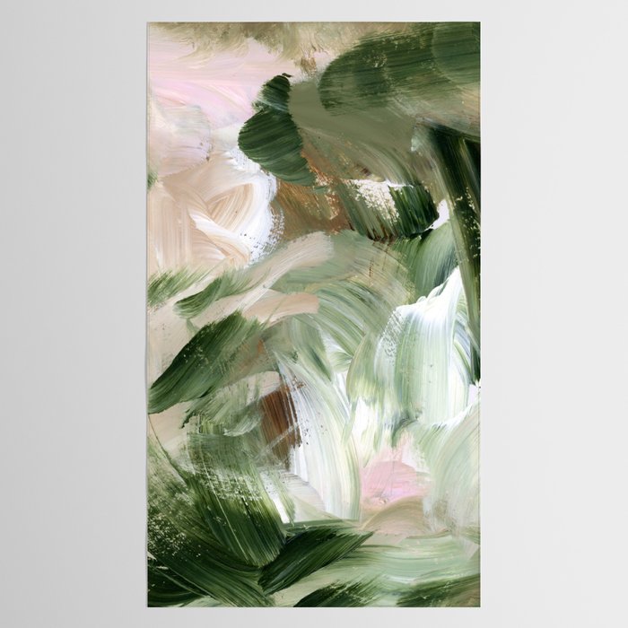 Sage green and beige vol.4.1 Tablecloth Gallery Image 2