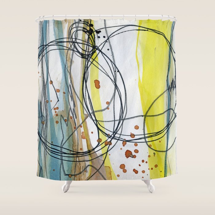 Where We Intersect Shower Curtain Gallery Image 1