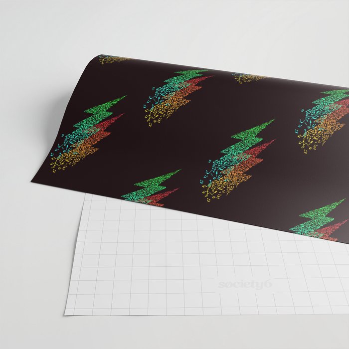 Electro music Wrapping Paper Gallery Image 2