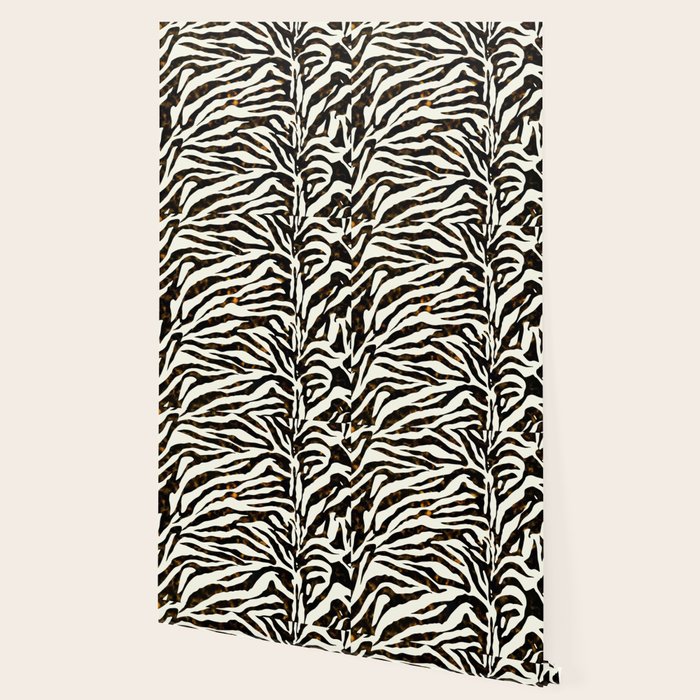 Tortoiseshell Zebra Wallpaper Gallery Image 2