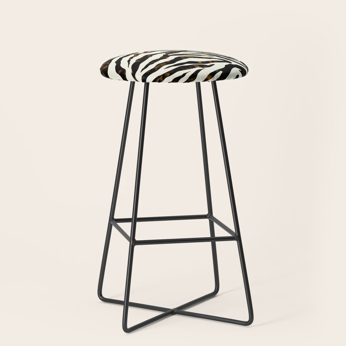 Tortoiseshell Zebra Stool Gallery Image 1
