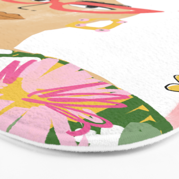 Fashion Is Calling Me Bath Mat Gallery Image 3