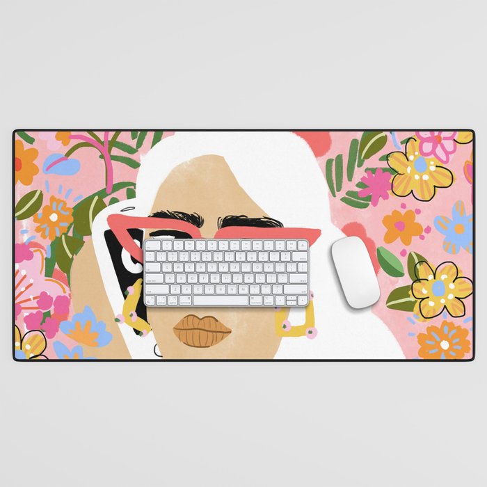 Fashion Is Calling Me Desk Mat Gallery Image 1