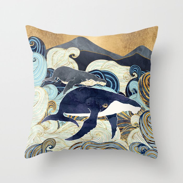 Bond IV Throw Pillow Gallery Image 1
