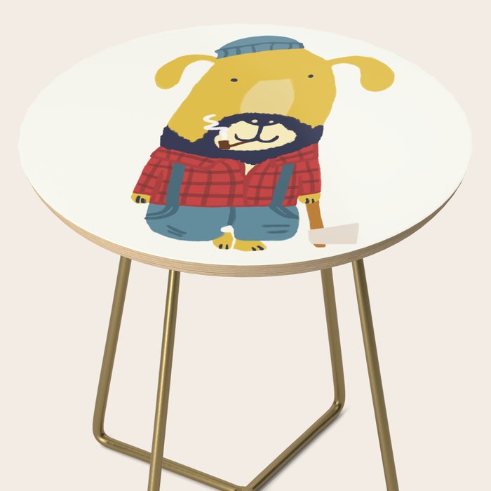 Rugged Roger - the lumberjack Side Table Gallery Image 2
