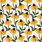 coneflowers - cream Coffee Mug Gallery Image 2