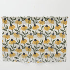 coneflowers - cream Wall Hanging Gallery Image 1