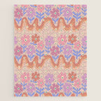 70s Retro Floral vibe Jigsaw Puzzle Gallery Image 1
