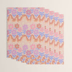 70s Retro Floral vibe Wrapping Paper Gallery Image 3