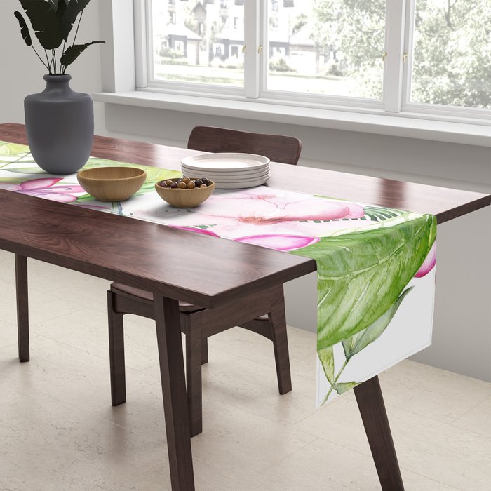 Tropical Garden 2 Table Runner Gallery Image 2