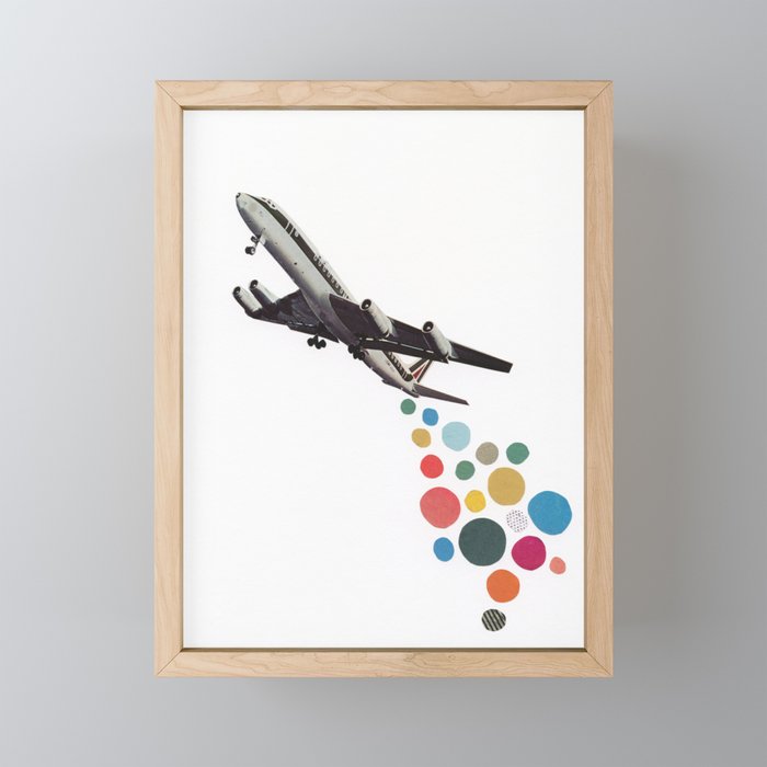 Leaving on a Jet Plane II Mini Art Print Gallery Image 1
