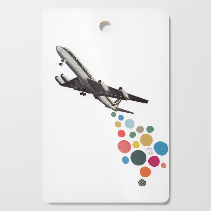 Leaving on a Jet Plane II Cutting Board Gallery Image 1
