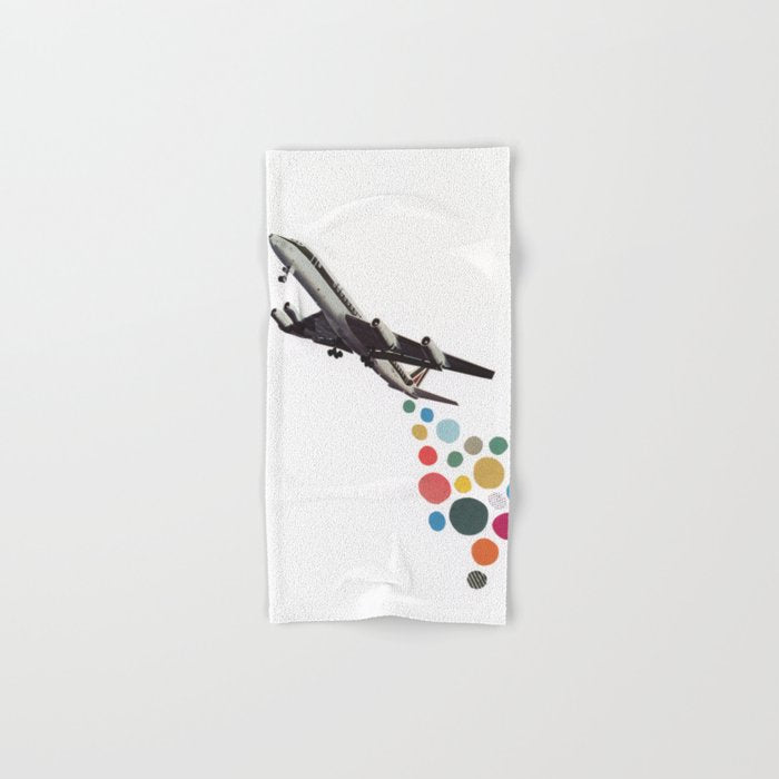Leaving on a Jet Plane II Bath Towel Gallery Image 1