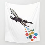 Leaving on a Jet Plane II Wall Tapestry Gallery Image 4