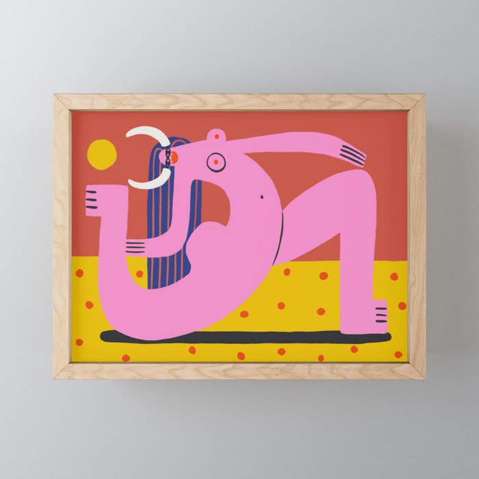 Work Hard, Self Care Hard Mini Art Print Gallery Image 1