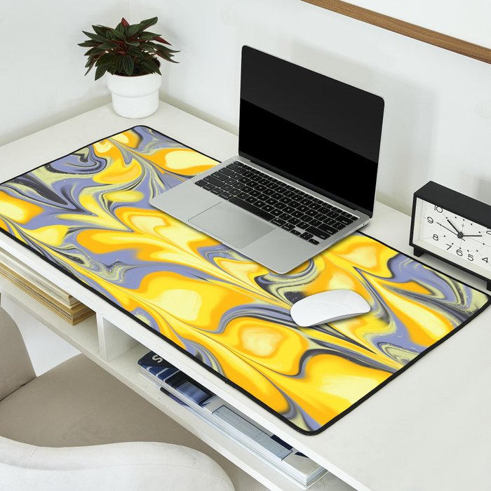 Citrus Lavender Getgel Marble Desk Mat Gallery Image 2