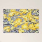 Citrus Lavender Getgel Marble Welcome Mat Gallery Image 1