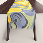 Citrus Lavender Getgel Marble Table Runner Gallery Image 1