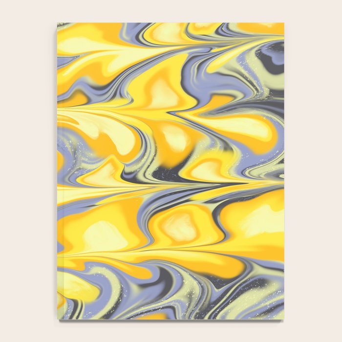 Citrus Lavender Getgel Marble Notebook Gallery Image 4