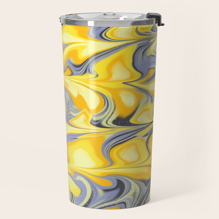 Citrus Lavender Getgel Marble Travel Mug Gallery Image 2