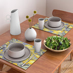 Citrus Lavender Getgel Marble Placemat Gallery Image 2