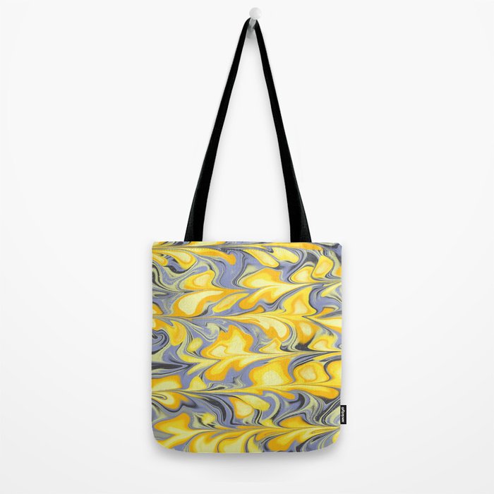 Citrus Lavender Getgel Marble Tote Bag Gallery Image 2