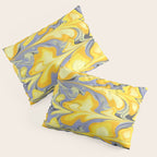 Citrus Lavender Getgel Marble Pillow Sham Gallery Image 3