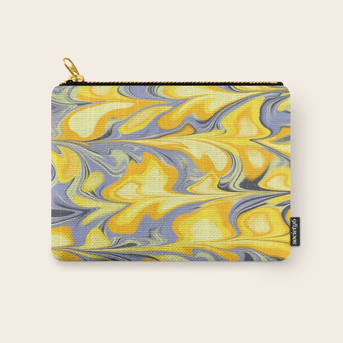 Citrus Lavender Getgel Marble Carry All Pouch Gallery Image 1