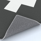 Swiss Cross Charcoal Rug Gallery Image 4