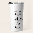 Yoga Panda II Travel Mug Gallery Image 3