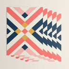 Bold Geometric Quilt Block Wrapping Paper Gallery Image 3