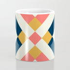 Bold Geometric Quilt Block Coffee Mug Gallery Image 4