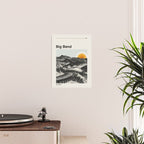 Big Bend National Park Retro Abstract Travel Poster Poster Gallery Image 2
