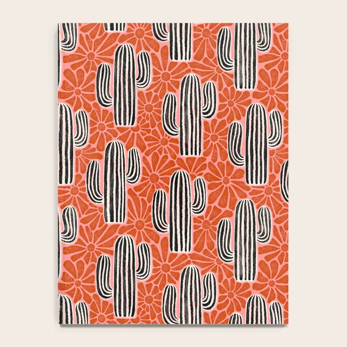 Sonora - red, pink, black, and white  Notebook Gallery Image 4